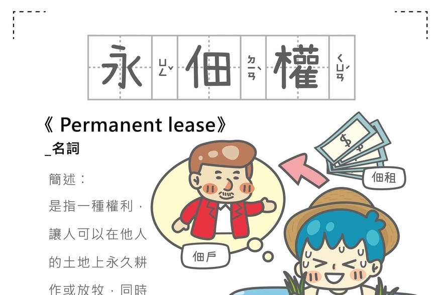 房事辭典-永佃權-permanent-lease-|-阿-明-誌