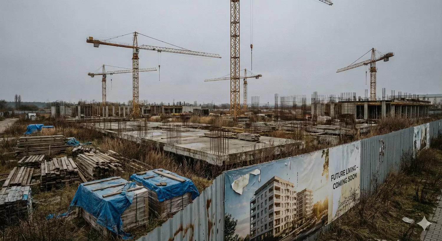 預售屋解約潮暴增 2.6 倍!在建商「拖工救市」的混亂時刻,首購族該如何挑選才不會踩到雷?