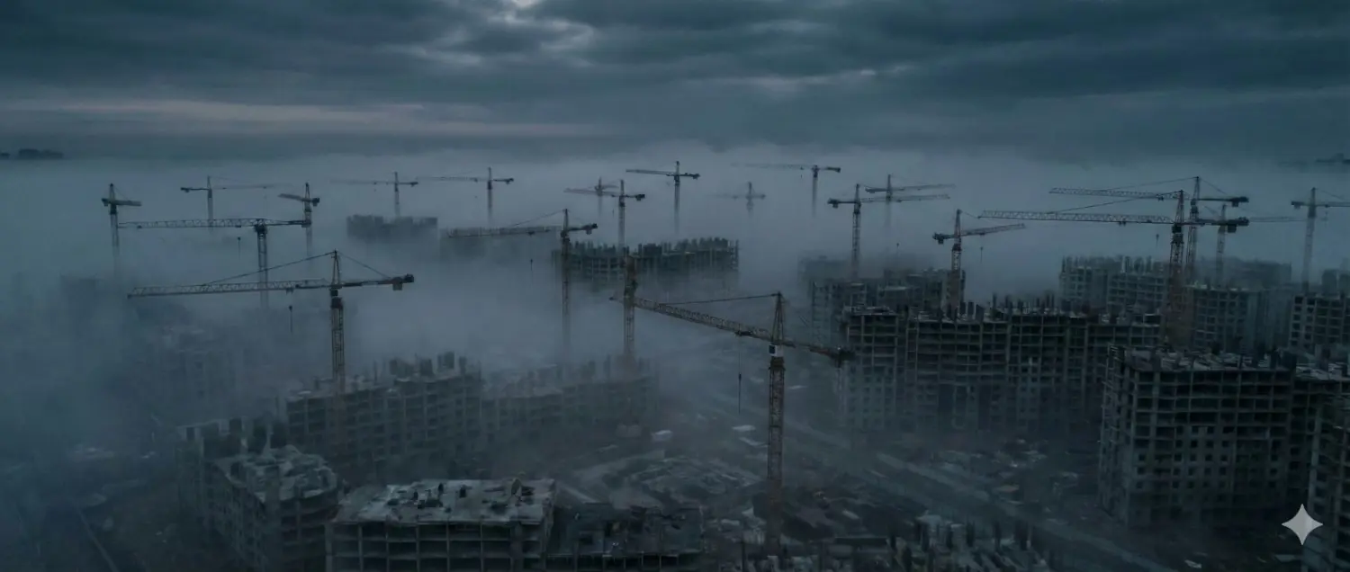 交易量跌了七成,房價卻不動——這不叫「撐住」,叫「沒人考試」