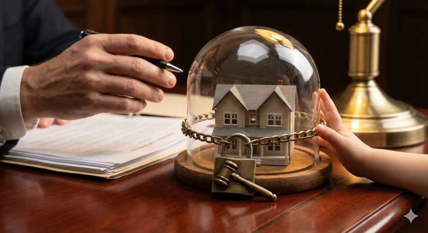 她只想賣房給孩子繳學費，法院卻要她先證明自己不會害孩子