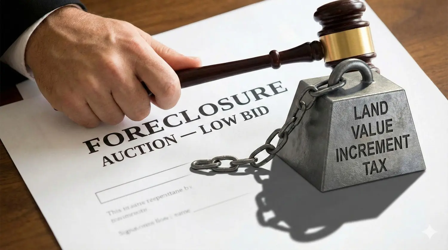 買法拍房地要留意潛藏的土增稅
