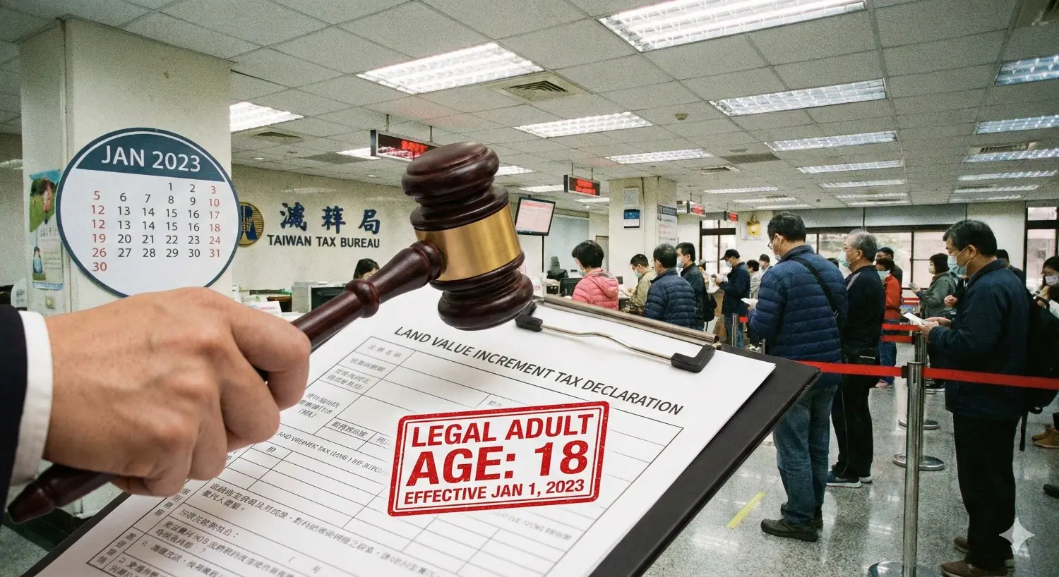 民法成年年齡下修，影響土地增值稅「一生一屋」資格？你該注意這件事！