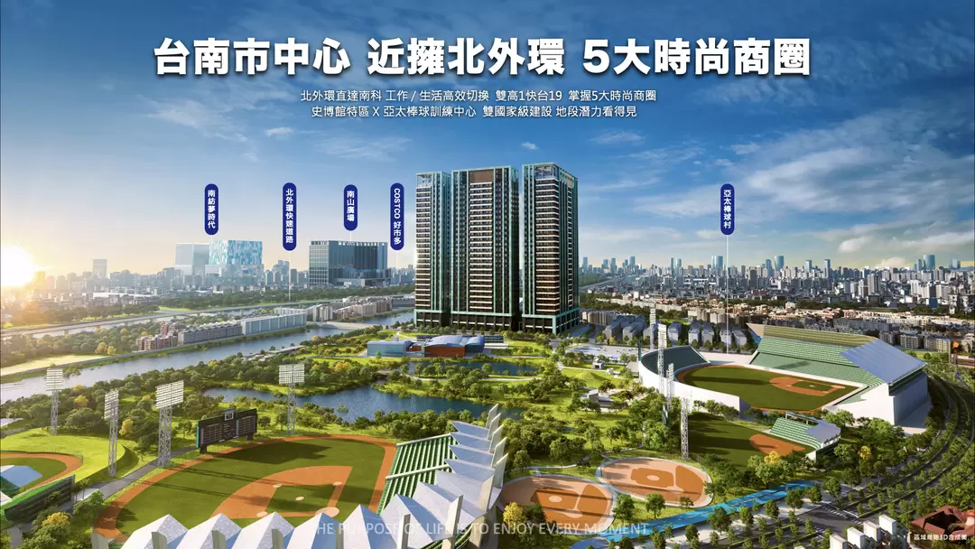 南科卓越城-南科悅揚 🌟稀有高樓邊間戶、三房＋坡平車位