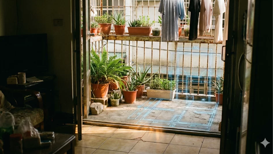 房子無緣無故「變大」了？新店地政推「一鍵查」，教你秒懂能不能把「消失的陽台」補登回來！